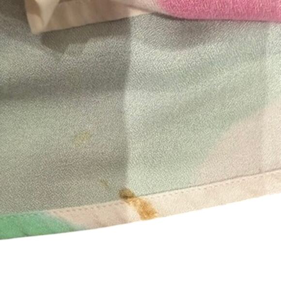 Busayo x RTR Tie Dye Halter Dress in Green/Pink, Size US 8 - Picture 9 of 11